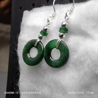 Gambar ANTING WANITA BATU GIOK HIJAU ASLI BURMA FEICUI TYPE A BERSERTIFIKAT dari masterpride undefined 4 Tokopedia