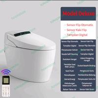 Gambar [Yang baru】Smart Closet Toilet Otomatis Multifungsi Smart Toilet  Lis dari Lancar Rejeki.id undefined 1 Tokopedia