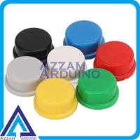 Gambar tutup push button cap keycap tactile tact for B3F-4055 12x12x7.3mm - Kuning dari azzam arduino undefined 1 Tokopedia