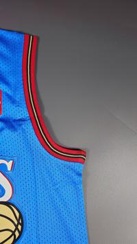 Gambar BORDIR Baju Jersey Basket Classic Allen Iverson Philadelphia Sixers BL - S dari Jersey Basket Jakarta undefined 4 Tokopedia