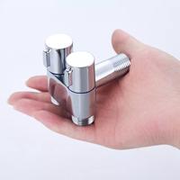 Gambar Kran air Tembok Cabang Mini Keran air Taman Mesin Cuci Shower Valve MN - MN CROM+CUCUT dari DA Acc olshop undefined 5 Tokopedia