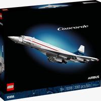Gambar LEGO Icons Concorde mainan lego 10318 dari GA First Class undefined 2 Tokopedia
