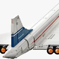 Gambar LEGO Icons Concorde mainan lego 10318 dari GA First Class undefined 4 Tokopedia