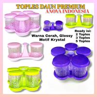 Gambar TOPLES DAUN KRISTAL GREENLINE CALISTA 2 3 4 5 GREEN LINE DIAMOND dari ANOVA INDONESIA undefined 1 Tokopedia