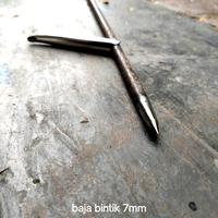 Gambar baja bintik shaft spearfishing speargun 7mm panjang 100cm/satu meter dari awie speargun palu undefined 1 Tokopedia