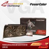 Gambar VGA POWERCOLOR HELLHOUND AMD RADEON RX 6600 8GB GDDR6 2ND dari CHANDUT REDCOM undefined 1 Tokopedia