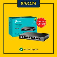 Gambar TP-LINK TL-SG108PE 8-PORT GIGABIT EASY SMART SWITCH HUB 4-PORT POE+ dari btgcom undefined 1 Tokopedia