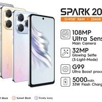 Gambar Tecno Spark 20 Pro 12/256Gb Garansi Resmi - Sunset Blush dari JAWASTORE1 undefined 1 Tokopedia