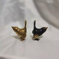 Gambar Patung Burung Kecil Bahan Kuningan Pajangan Dekorasi Bird Statue 02 - Gold dari Alabot Art undefined 3 Tokopedia