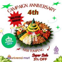 Gambar Nasi Tumpeng besar porsi 15 - PORSI 15, AYAM dari Universalmart_NEW undefined 2 Tokopedia