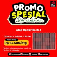 Gambar Atap Onduvilla Shaded Red 106cm X 40cm dari Hi Steel Tangerang - Pusat Besi & Baja undefined 1 Tokopedia