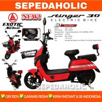 Gambar Sepeda Listrik EXOTIC STINGER 3.0 Electric Bike 500 Watt BY PACIFIC - Pink dari Sepedaholic undefined 1 Tokopedia