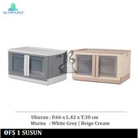 Gambar Olymplast Folding Storage - Box Lipat Folding Container-OFS - Cream dari Borobudur Mebel undefined 2 Tokopedia