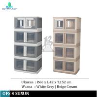 Gambar Olymplast Folding Storage - Box Lipat Folding Container-OFS - Cream dari Borobudur Mebel undefined 5 Tokopedia