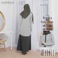 Gambar Endomoda Sarimbit Keluarga Ivanka Dark Green - Koko anak NO.2 dari Ceritahijab id undefined 3 Tokopedia