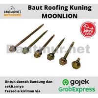 Gambar Sekrup Roofing Kuning 12x50 | Roofing Moon Lion 100pc dari bautmur.net undefined 1 Tokopedia