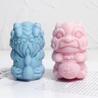 Gambar Cetakan Silikon Candle Auspicious Dragon Head Naga Perut Tulisan FU 3D dari Crazie Bakers Baking Tools undefined 3 Tokopedia