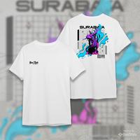 Gambar KAOS SURABAYA/TSHIRT SUROBOYO COTTON COMBED 3OS/ REQUEST DESIGN SABLON - Hitam, SIZE JUMBO dari beestyle_NEW undefined 2 Tokopedia