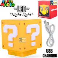 Gambar Super Mario Led Question Mark Lampu Sentuh Tanda Tanya Night Light Usb - Led Tanda Tanya dari Twins 7272 undefined 1 Tokopedia