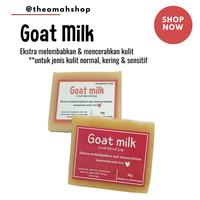 Gambar Sabun Susu Kambing Goat's Milk Natural 100% Handmade Homemade - 80g nofragrance dari theomahshop undefined 3 Tokopedia