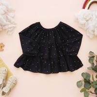 Gambar Blouse anak perempuan tangan panjang print bintang black - S dari KanyanaYara undefined 1 Tokopedia