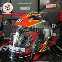 Gambar Helm Half Face Anak Anak KYT Venom Open Junior Polos Solid - Aqua Blue, M dari Sun Helmet undefined 1 Tokopedia