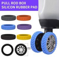Gambar cover ban roda wheel koper suitcase silikon rubber karet pelindung - ORANGE 4PCS dari Viaofficialshop1 undefined 1 Tokopedia