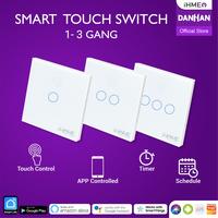 Gambar Smart Switch 1-3 Gang Ihme by Danhan Saklar Pintar, Saklar Otomatis, Touch Screen Wireless Tuya - 1 Gang dari Danhan Smarthome undefined 1 Tokopedia