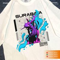 Gambar KAOS SURABAYA/TSHIRT SUROBOYO COTTON COMBED 3OS/ REQUEST DESIGN SABLON - Hitam, SIZE JUMBO dari beestyle_NEW undefined 1 Tokopedia