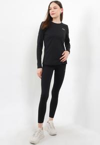 Gambar FILA Performance T-Shirt Lengan Panjang Wanita Leria - Black - S dari FILA Official Store undefined 5 Tokopedia