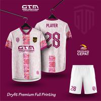Gambar JERSEY BOLA FUTSAL - VOLI - BADMINTON FULL PRINTING ~ CUSTOM DESIGN 01 - PINK ATASAN, XL dari GTM SPORTS WEAR OFFICIAL undefined 3 Tokopedia