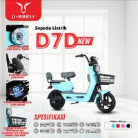 Gambar Sepeda Listrik Uwinfly D7D 450W 48v 12Ah dari Uwinfly Sumenep undefined 1 Tokopedia