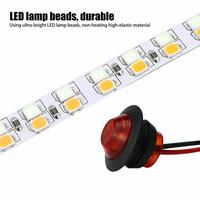 Gambar LAMPU LED VARIASI BAK SAMPING TRUK MOBIL MOTOR 12 VOLT 24 VOLT BULAT - Merah dari Automotivepart undefined 4 Tokopedia