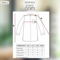 Gambar Baju Koko Muslim Pria Dewasa Lengan Panjang Ukuran Jumbo By Rocella - Butter Cream, S-M dari Rocella Store ID undefined 2 Tokopedia