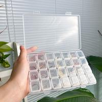 Gambar Kotak Tempat Perhiasan Aksesoris Plastic Storage Jewelry Box 10 Grid dari MOYOLA STORE undefined 1 Tokopedia