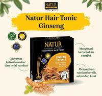 Gambar NATUR Paket 2in1 Natural Extract Shampoo 140ml & Hair Tonic 90ml dari JBC House undefined 1 Tokopedia