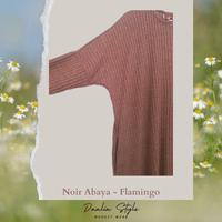 Gambar [NWT] BELLEZASH Noir Abaya Gamis - Flamingo Size M dari Daalia Style undefined 2 Tokopedia