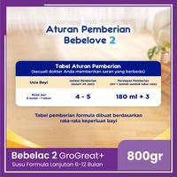 Gambar Bebelove 2 GroGreat 800gr - Susu Formula untuk Bayi usia 6-12 Bulan dari Tamalanrea MJ undefined 5 Tokopedia