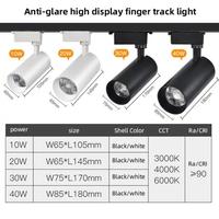 Gambar lampu track trek Light rel rell Rail led sorot Tracklight tembak COB spotlight Spot Light Adjustable angle Linear Lighting 7 10 15 20 30 watt 7W 10W 15W 20W 30W White 6000K / Warm Warmwhite Kuning 3000K / Natural 4000K Body Putih / Hitam Black - Body Putih 20W, 3000K WarmWhite dari Component jaya undefined 2 Tokopedia