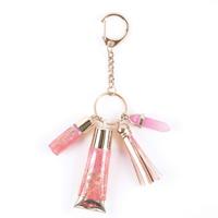 Gambar Mainan Gantungan Kunci Anak Make It Real Pink Gold Keychain Lip Gloss dari Mishana Shop undefined 5 Tokopedia