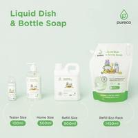 Gambar Pureco Bottle Dish Soap Sabun Cuci Botol Piring Anak - 500ml dari Jevan Baby undefined 5 Tokopedia