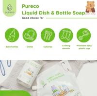 Gambar Pureco Bottle Dish Soap Sabun Cuci Botol Piring Anak - 500ml dari Jevan Baby undefined 3 Tokopedia