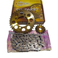 Gambar GIR SET PAKET RANTAI GEAR RX KING NEW dari Online Mart Variasi Motor undefined 1 Tokopedia
