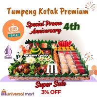 Gambar Tumpeng Nasi Kuning Premium Paket Menu Lengkap Porsi Bervariasi - Porsi 15 dari Universalmart Palembang undefined 1 Tokopedia