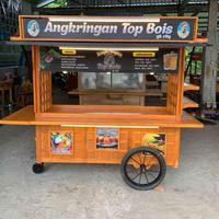 Gambar Gerobak Takoyaki model jepang / gerobak angkringan jepang / Gerobak dari Wijaya Mebel Gerobak undefined 1 Tokopedia