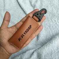 Gambar Dompet Stnk Motor Mobil Kulit Gantungan Kunci Mobil Motor Bisa Custom - Tan, Custom Logo dari Hazar Store undefined 2 Tokopedia
