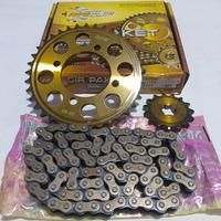 Gambar GIR SET PAKET RANTAI GEAR RX KING NEW dari Online Mart Variasi Motor undefined 5 Tokopedia