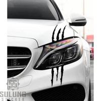 Gambar Promo Stiker Sticker Mobil Cutting Stiker Cakaran Lambu Striping Cakar - Abu-abu dari SULUNG STICKER undefined 1 Tokopedia