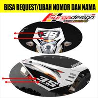Gambar DECAL CRF HITAM ABU JAWA TIMUR, DECAL CRF 150L, DECAL CRF 150 - Abu-abu, STANDART dari SURGADESIGN STIKER MOTOR undefined 4 Tokopedia