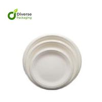 Gambar Piring Bagase / Plate Bagasse Series / 10" 9" 7" - 7" dari Diverse Packaging undefined 1 Tokopedia